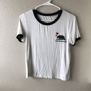 California Republic Ringer Tee